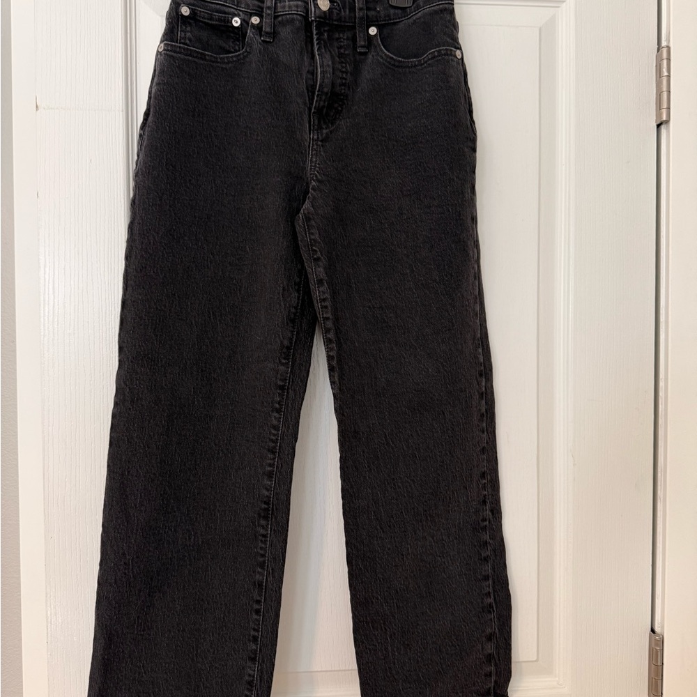 Madewell charcoal Denim Jeans